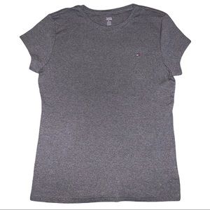 Tommy Hilfiger Grey Basic T-Shirt